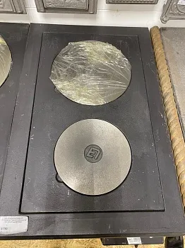 Плита усиленная с двумя конфорками 5В (ПР: 460х700 мм) ВЕЗУВИЙ