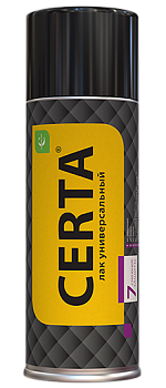 Лак универсальный CERTA "7 в 1" полуглянцевый, 300С 0,8кг