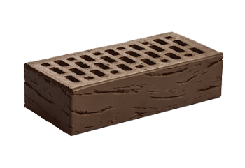 Кирпич керамический пустотелый одинарный (Шоколад Антик) (250*120*65)