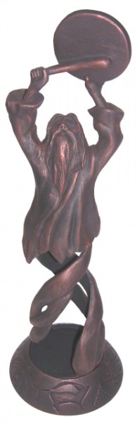 Подсвечник "Избранник духов" патина