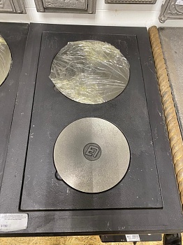 Плита усиленная с двумя конфорками 5В (ПР: 460х700 мм) ВЕЗУВИЙ